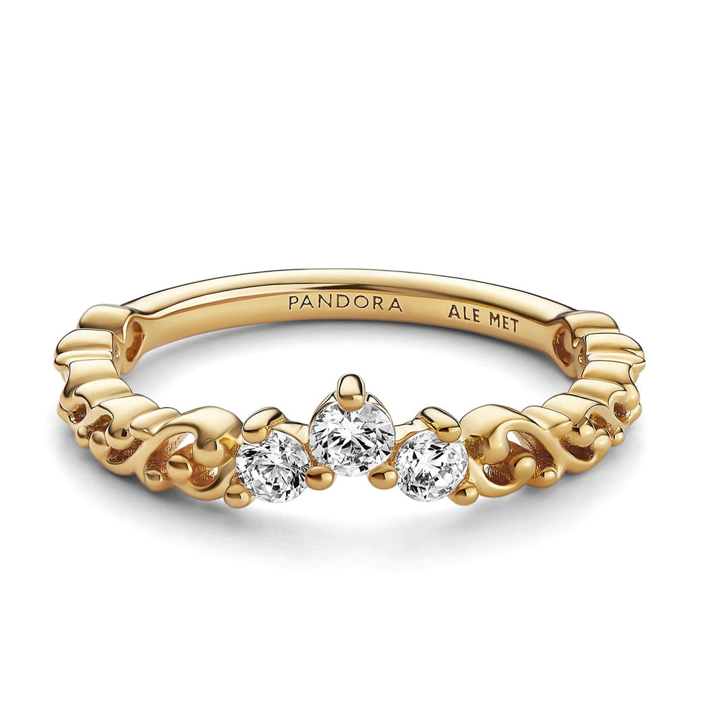 Pandora Regal Swirl Tiara Ring