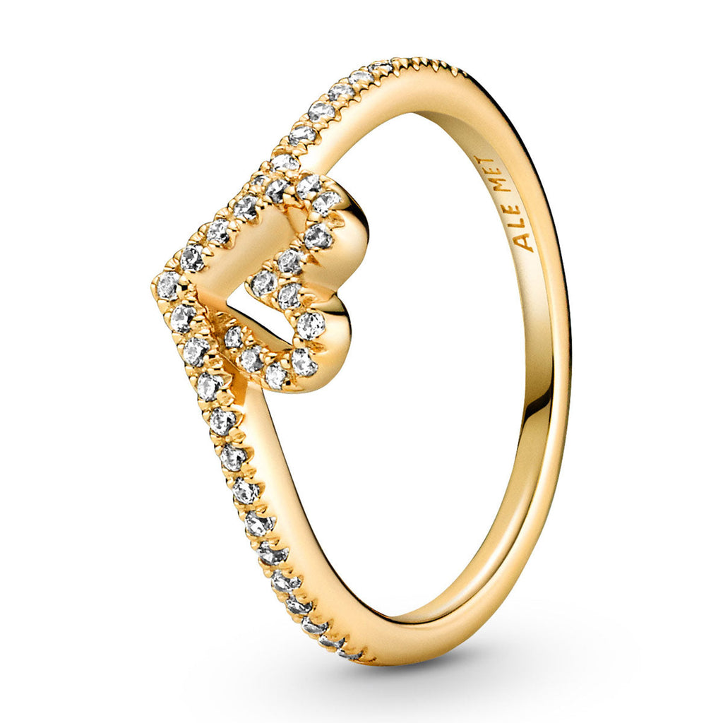 Pandora Timeless Wish Sparkling Heart Ring