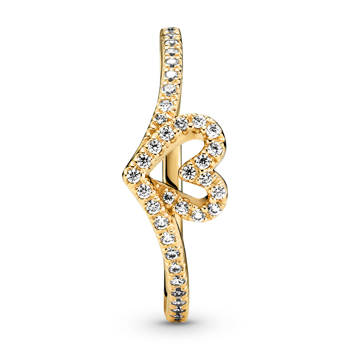 Pandora Timeless Wish Sparkling Heart Ring