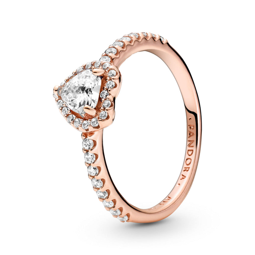 Pandora Elevated Heart Ring