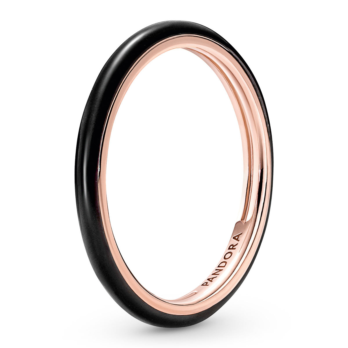 Pandora ME Black Enamel Ring