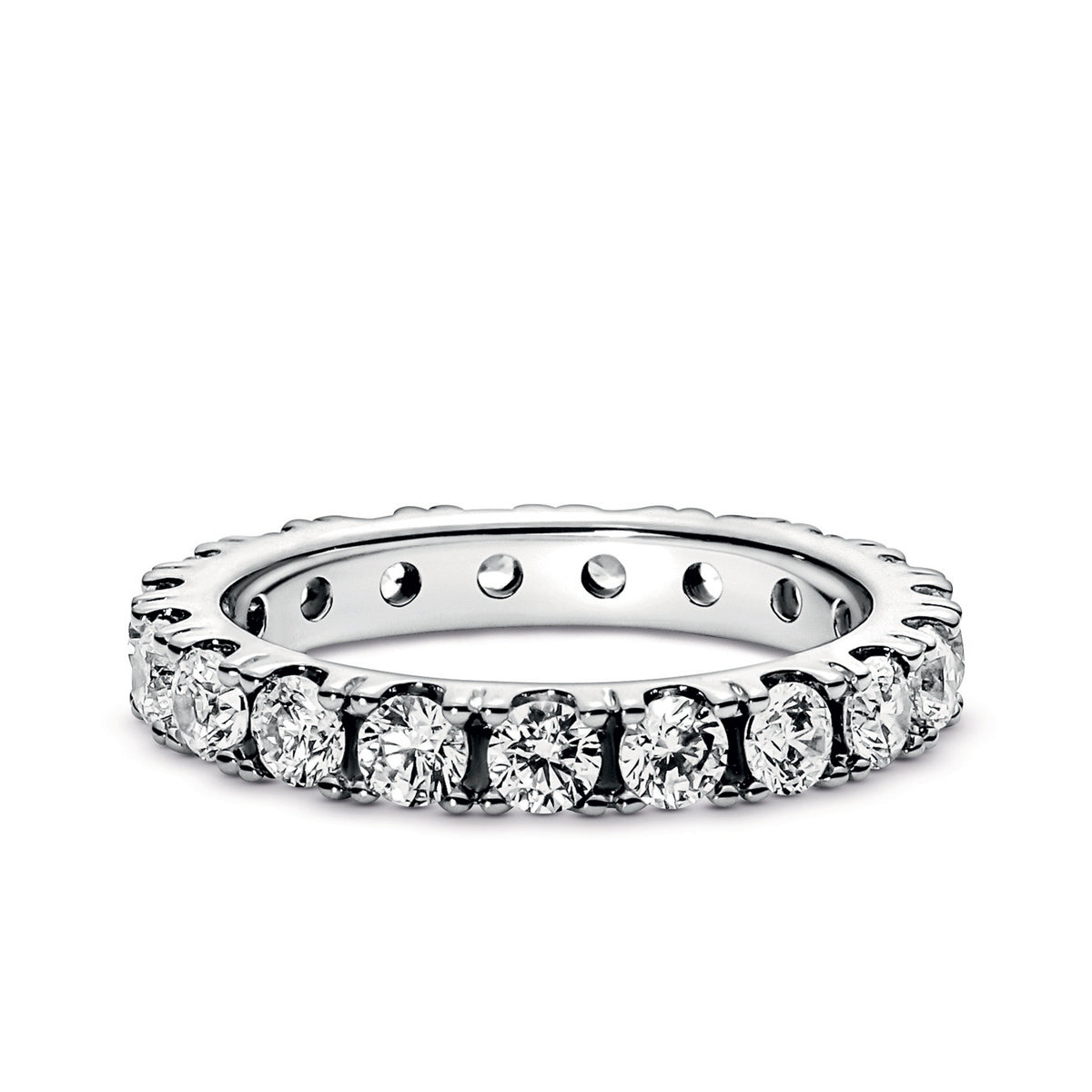 Pandora Sparkling Row Eternity Clear Ring