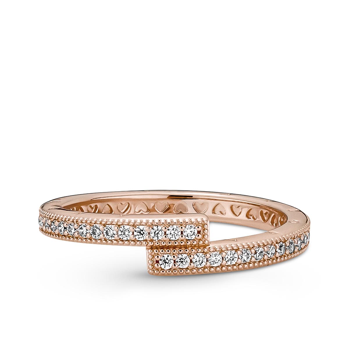 Pandora Sparkling Overlapping Ring