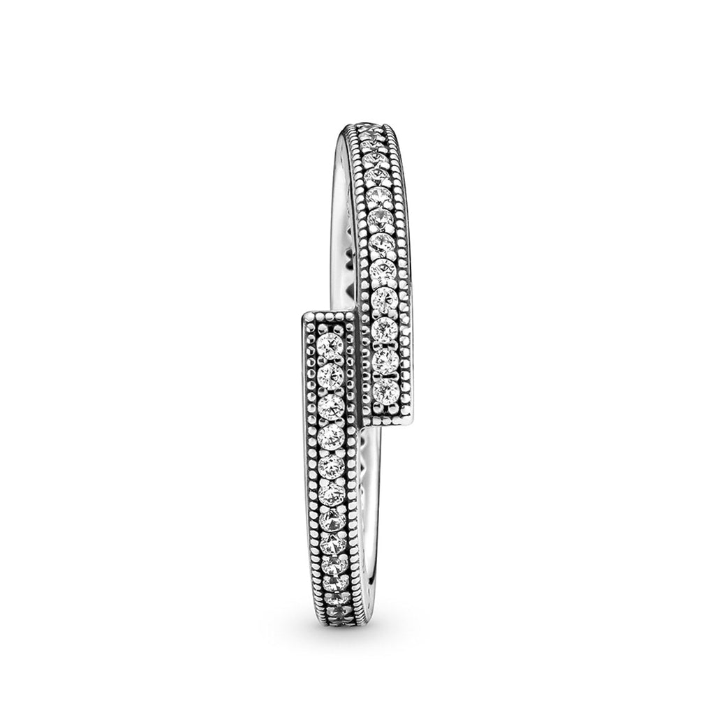 Pandora Sparkling Overlapping Ring