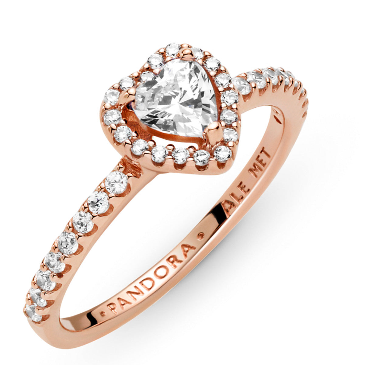Pandora Elevated Heart Ring