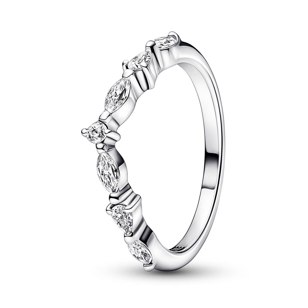 Pandora Timeless Wish Sparkling Alternating Ring