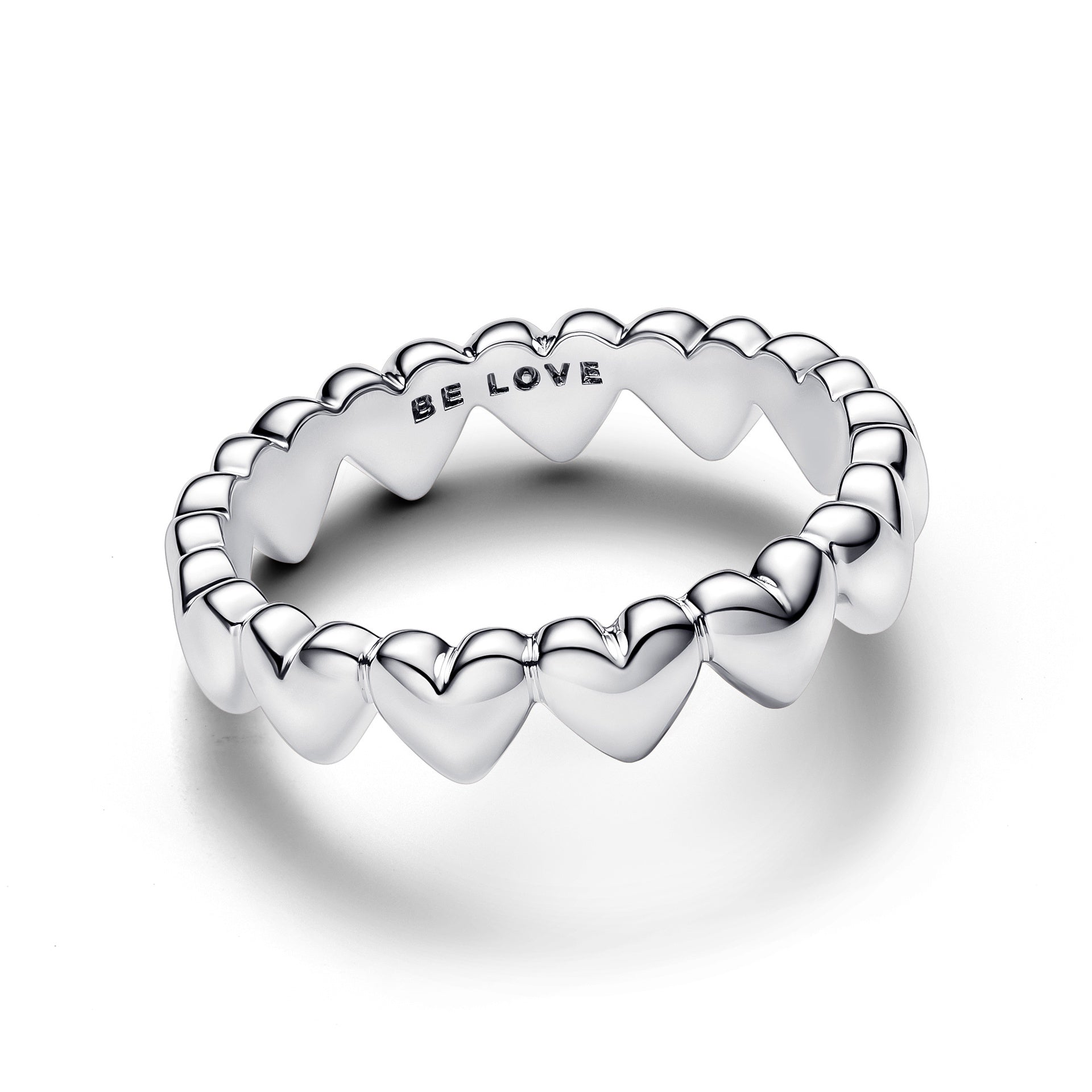 Pandora Row of Hearts Ring