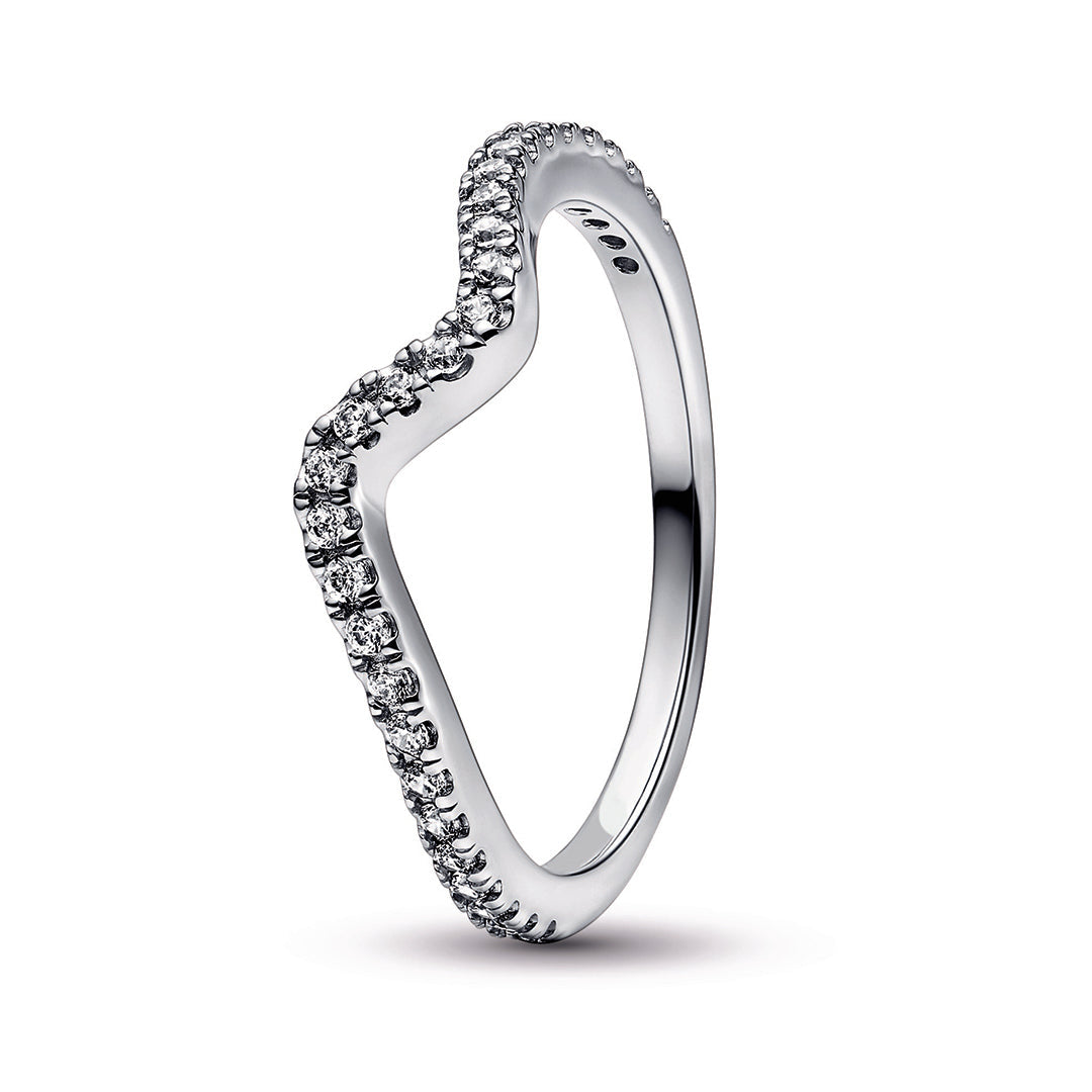 Sparkling Wave Ring