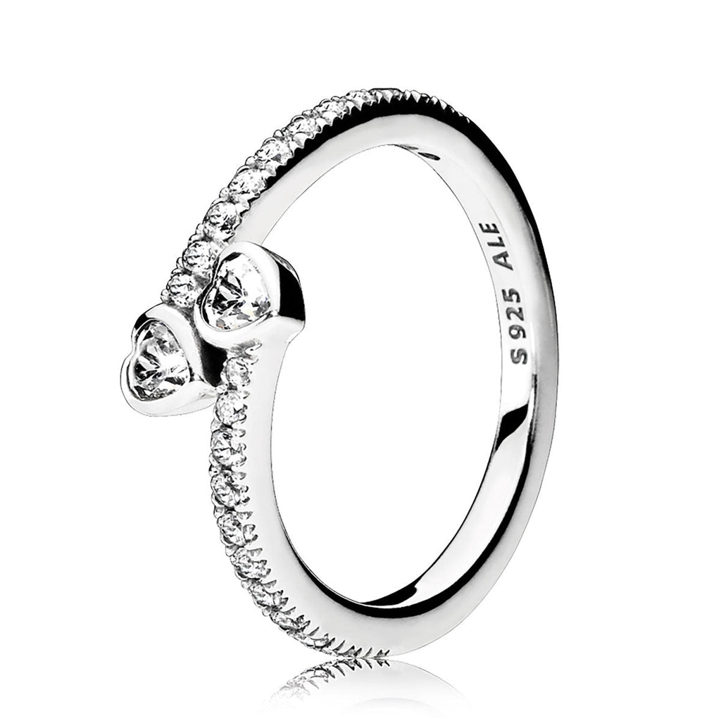 Pandora Forever Hearts, Clear CZ Ring