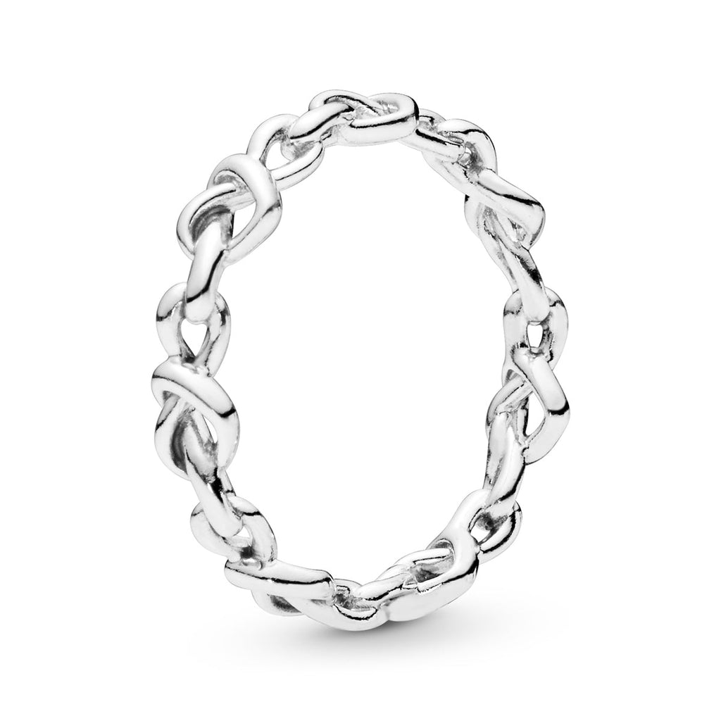 Pandora Knotted Hearts Band Ring