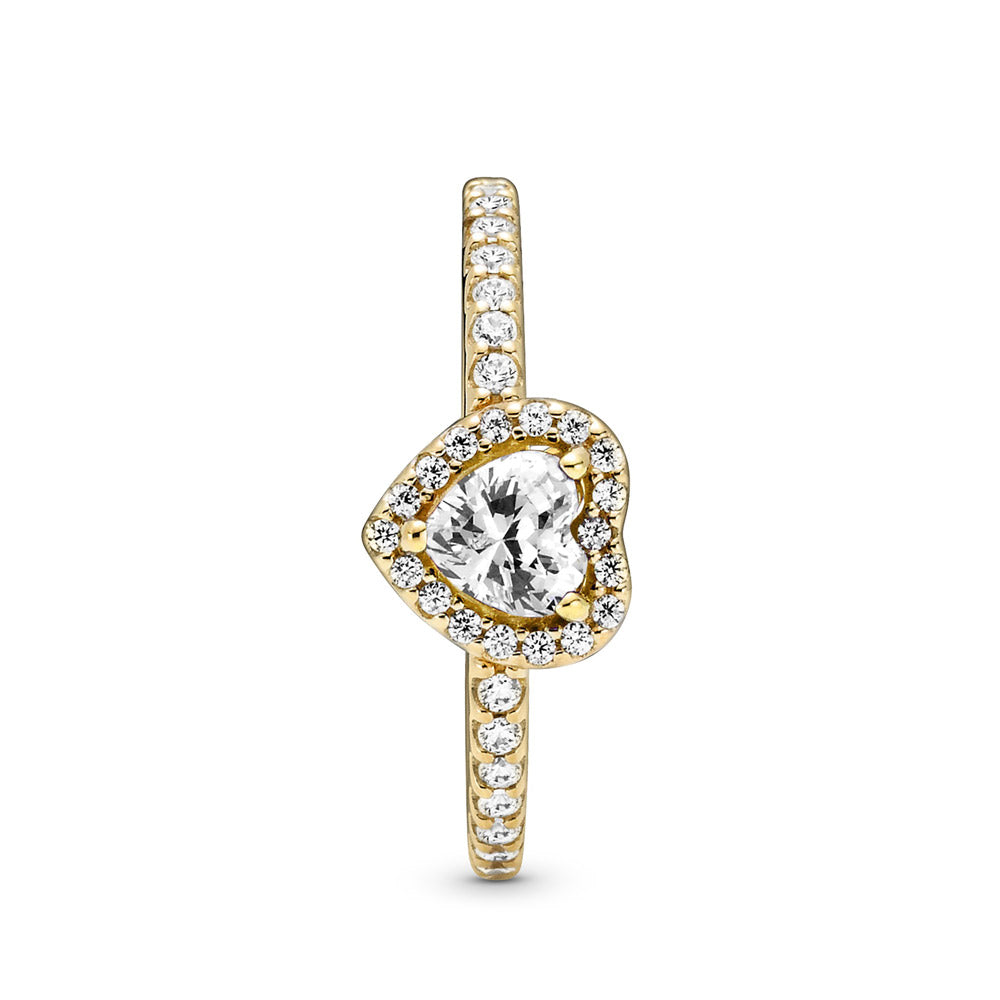 Pandora Elevated Heart Ring